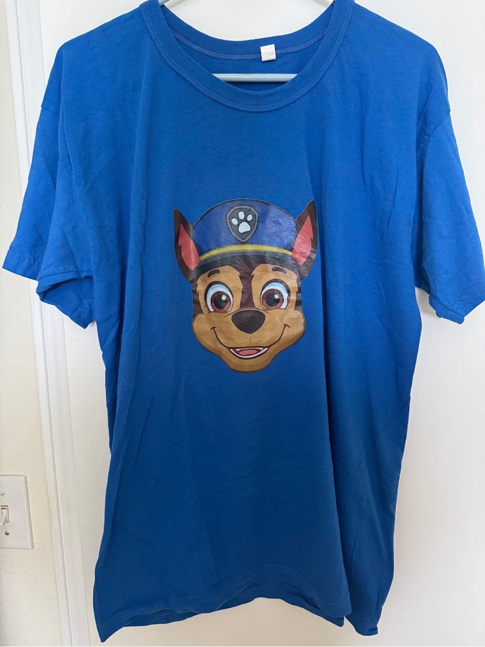 Paw Patrol Chase Adult Shirt